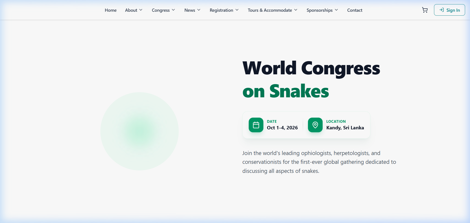 World Congress on Snakes 2026