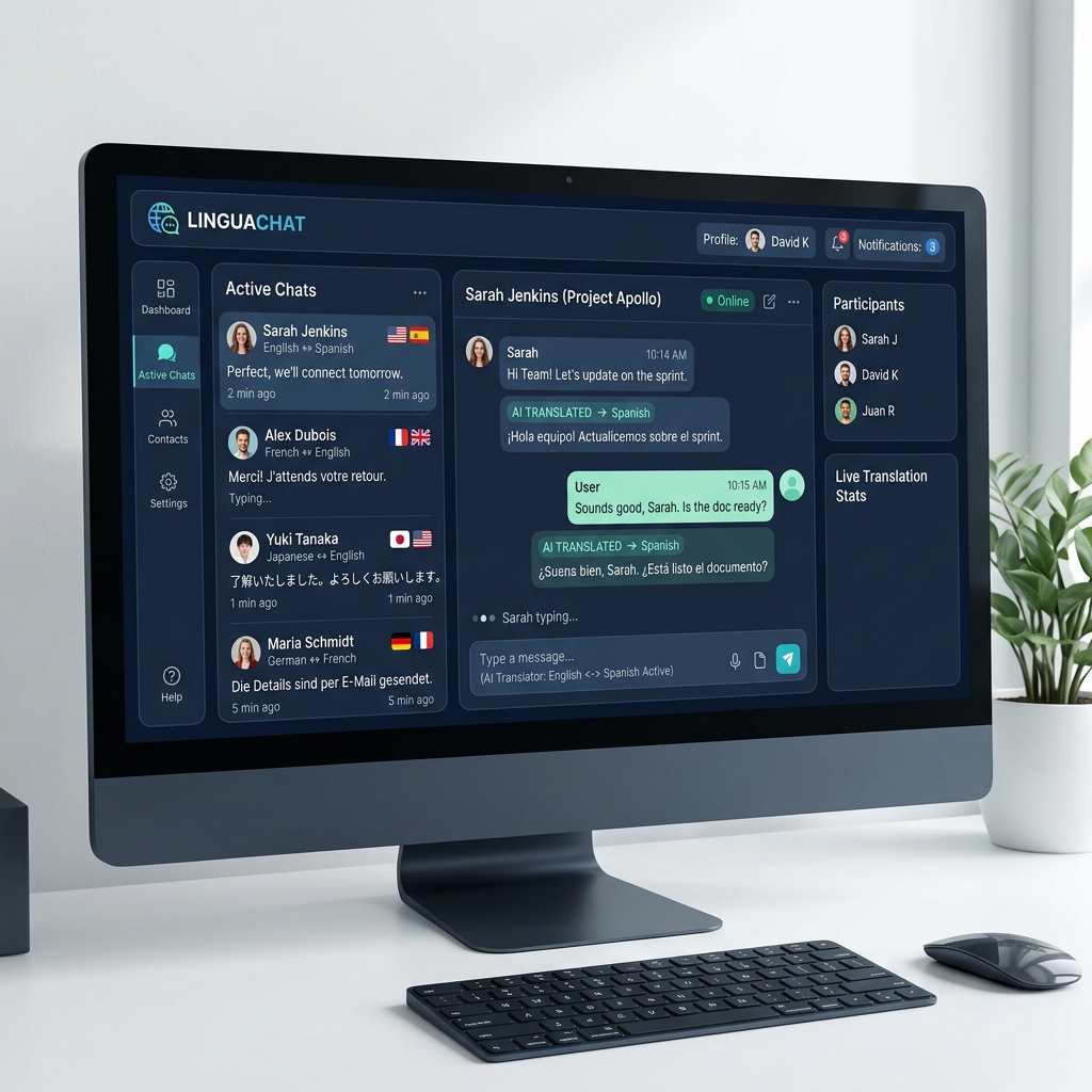 LinguaChat — Multilingual AI Communication Platform